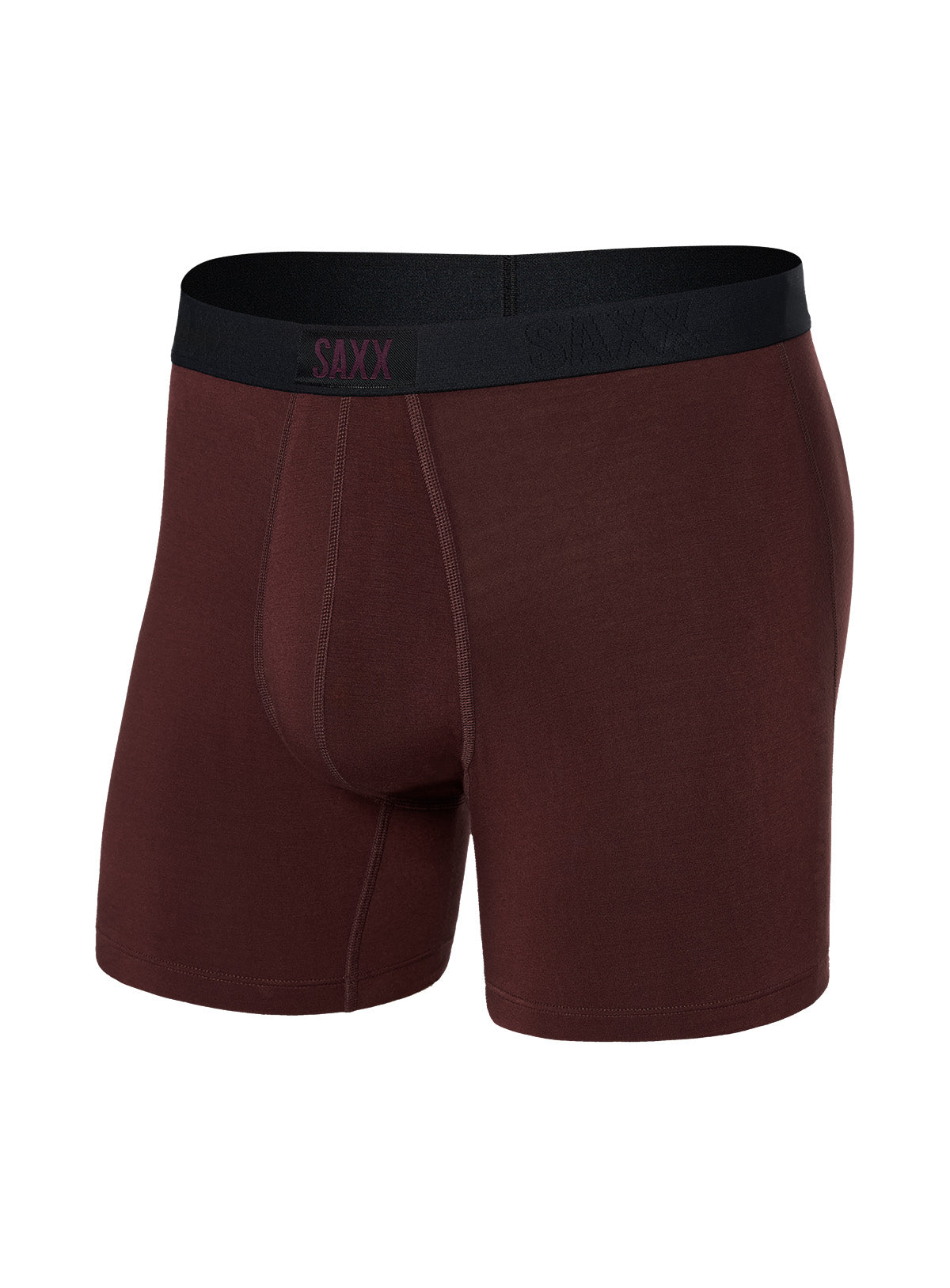 Burgundy Print Boxer Underwear