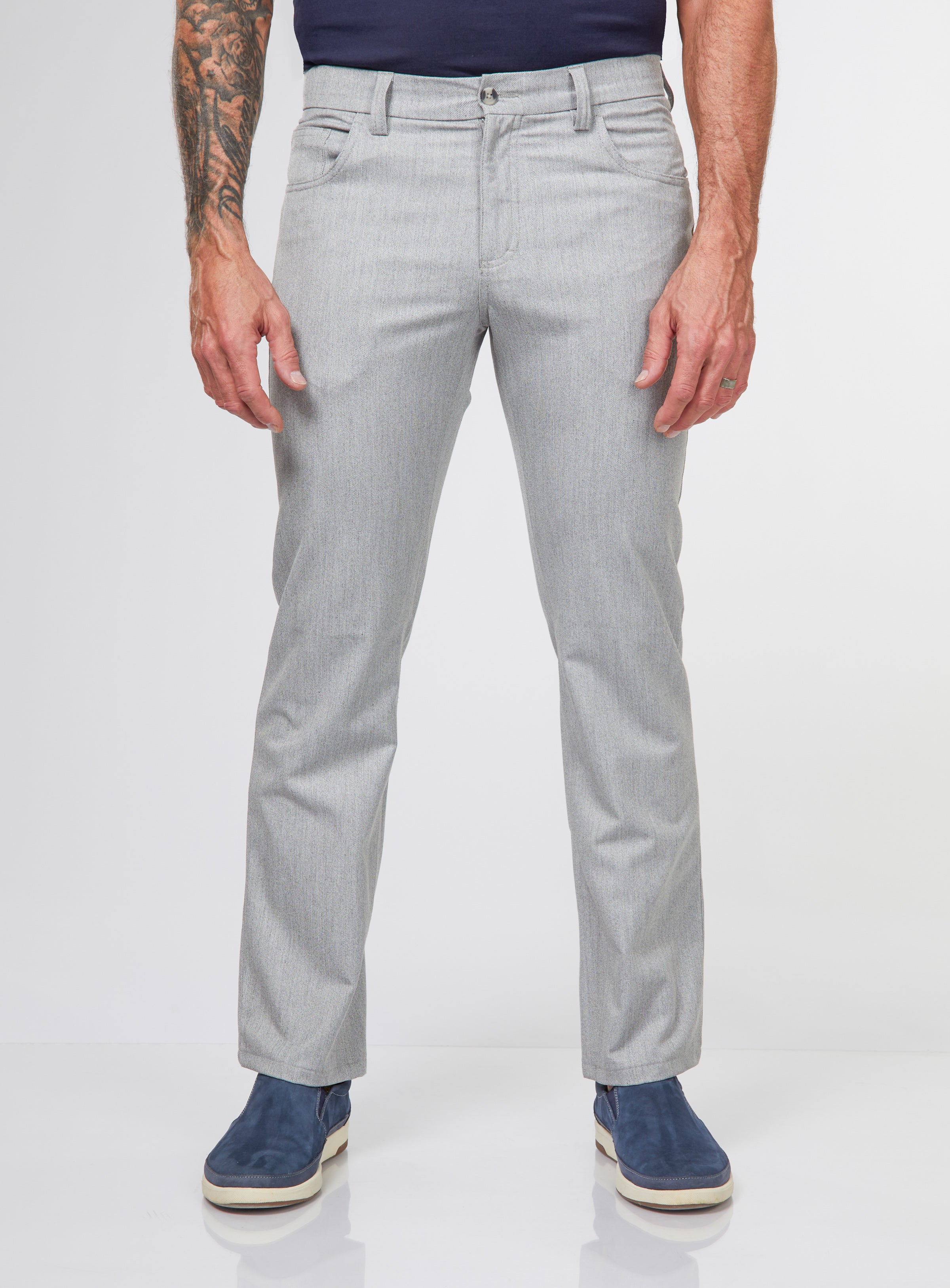 PANTALON DRILL AZUL SLIM FIT - Buy in CHIETY