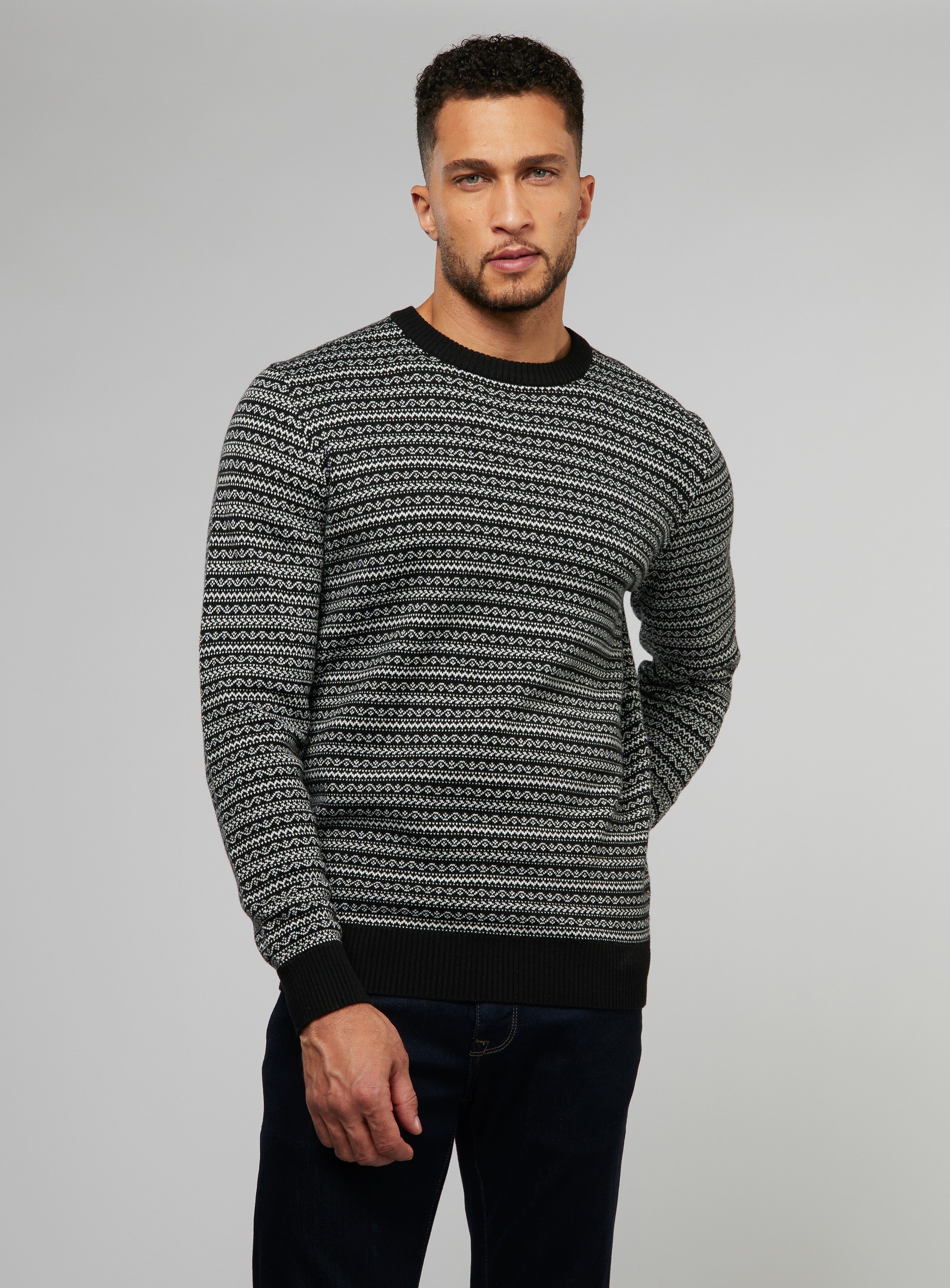 Crew neck shop sweater shirt