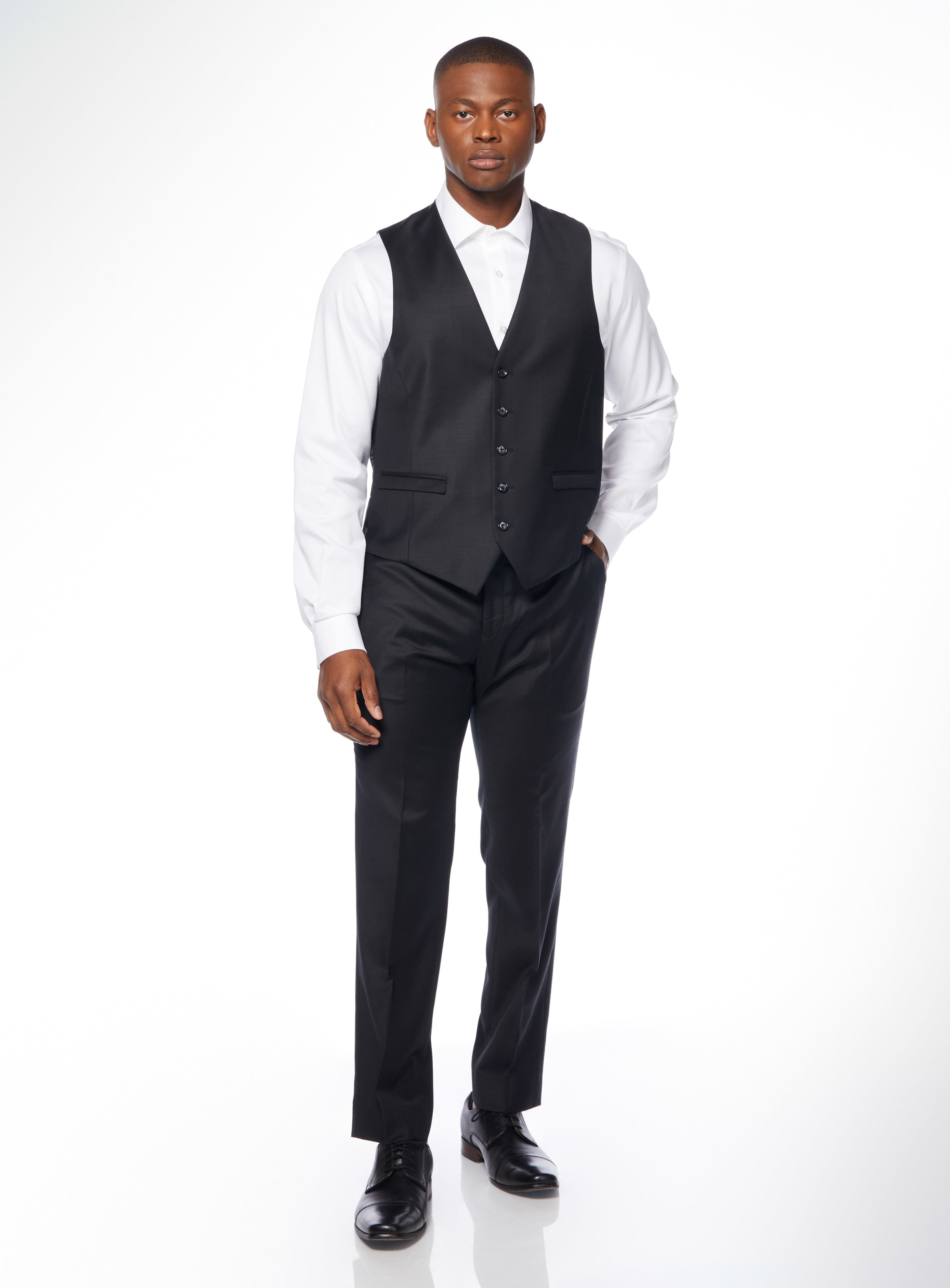 Black Stretch Vest