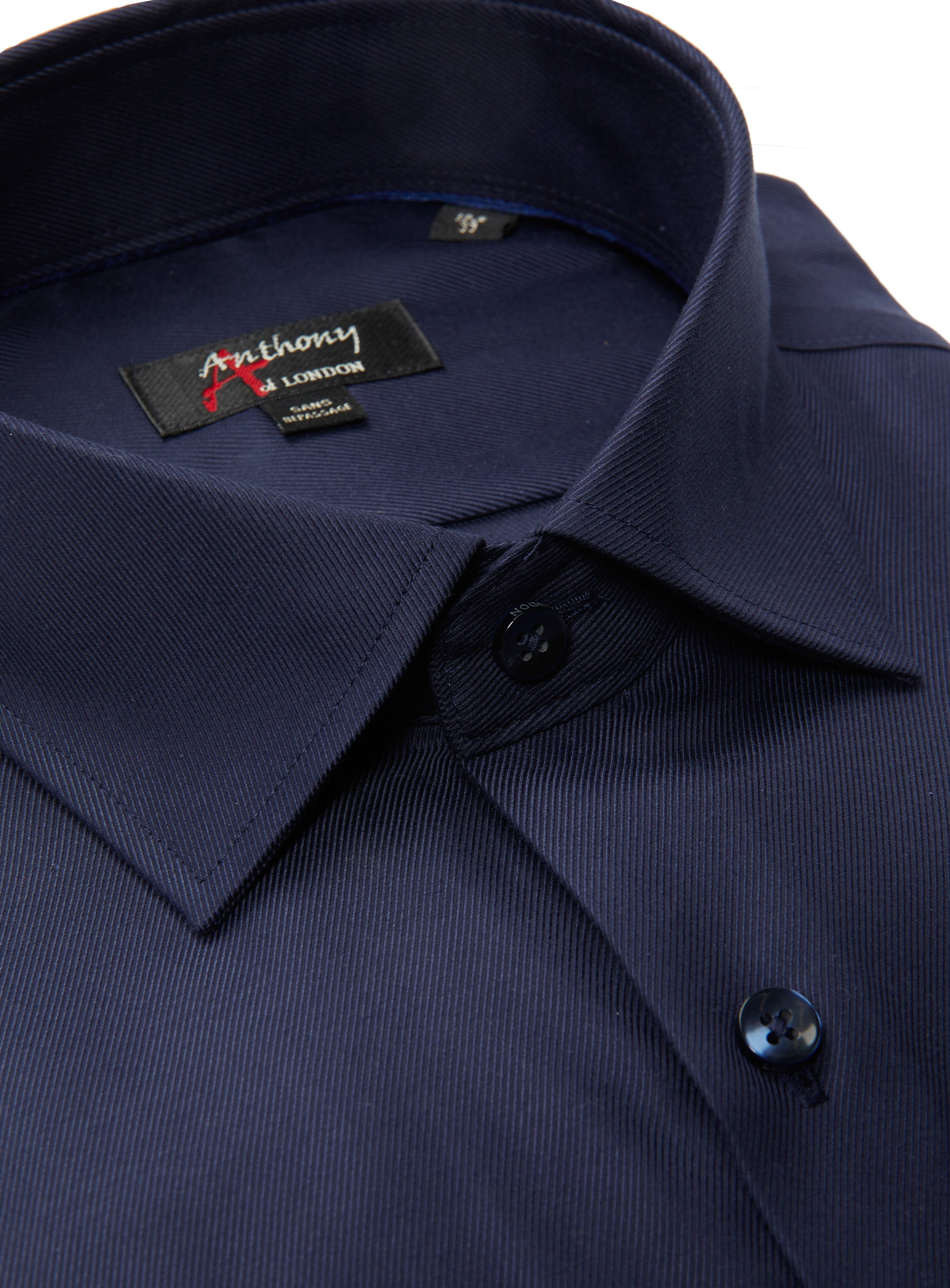 Solid Twill Non Iron Dress Shirt