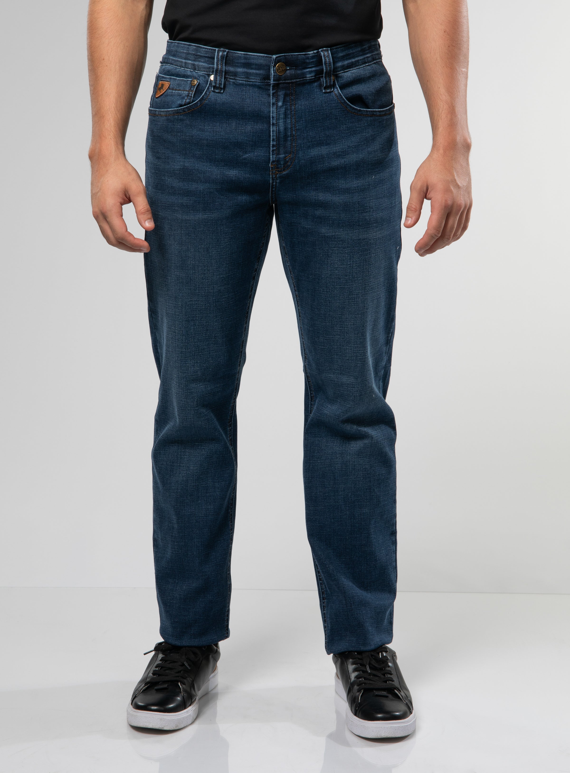 Wrangler mens jeans elastic sales waist