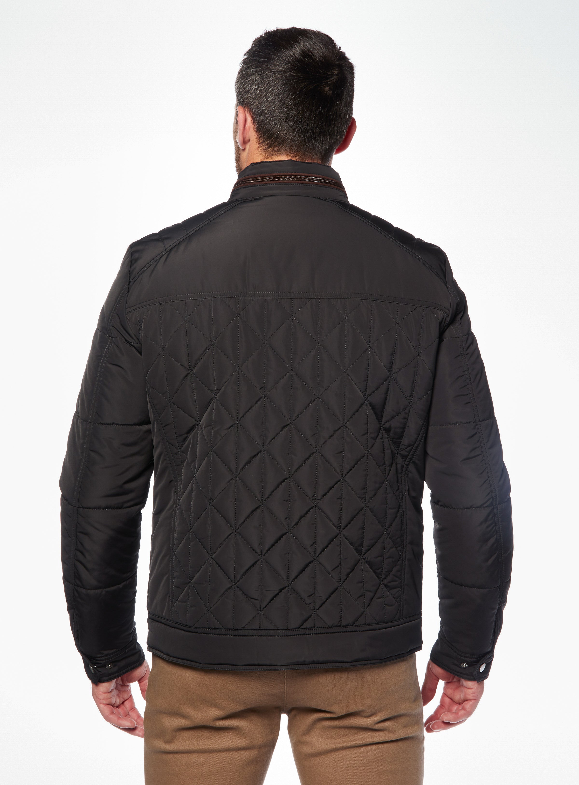 Quilted waterproof coat hot sale