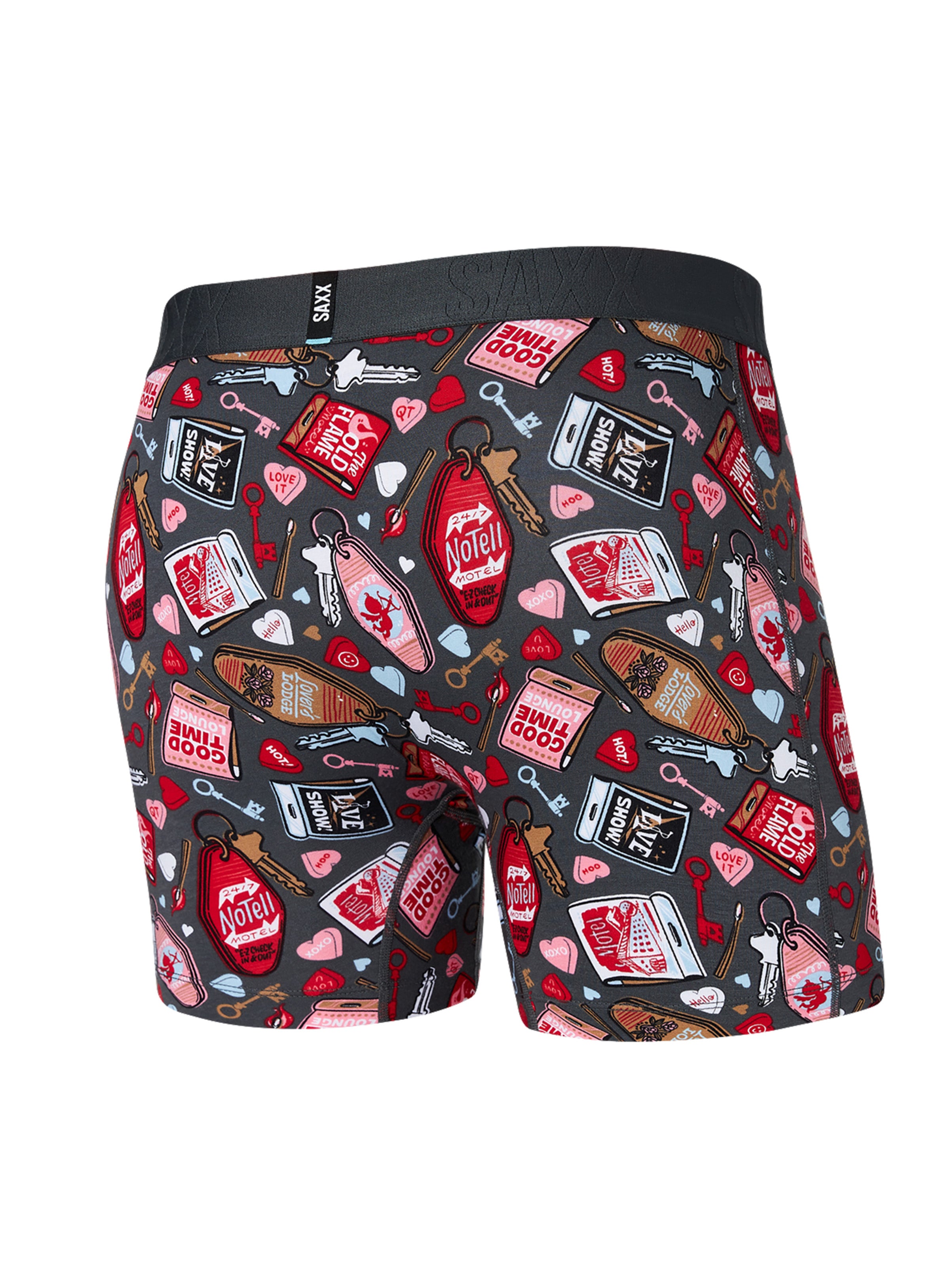 Valentine Day Print Boxer Underwear