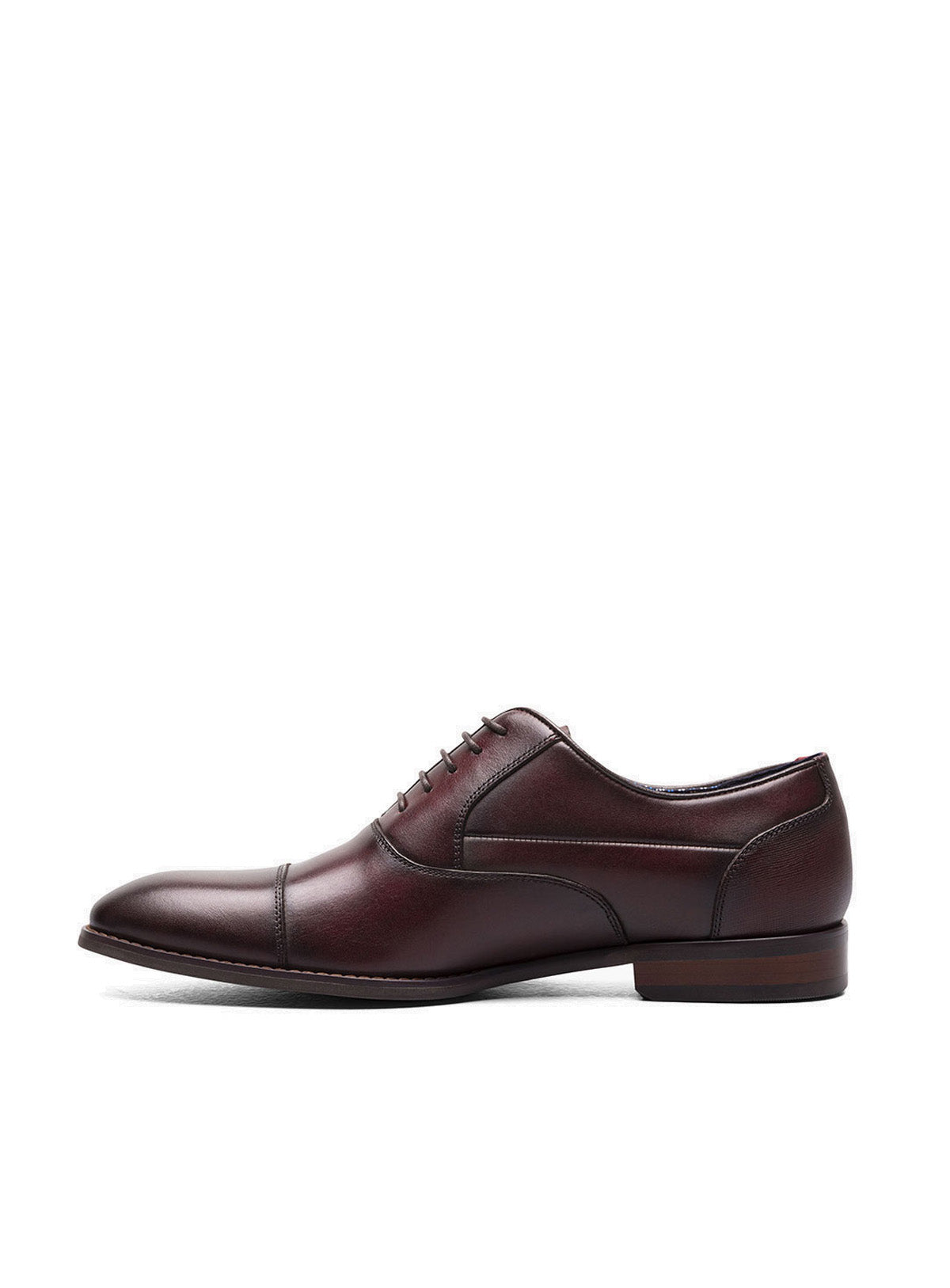 Leather toe cap shoes deals